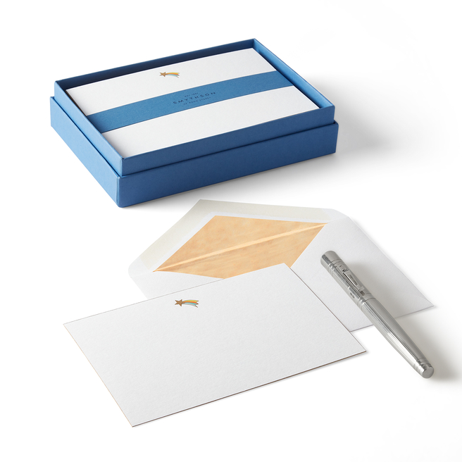 My First Smythson Shooting Star Correspondence Card Set