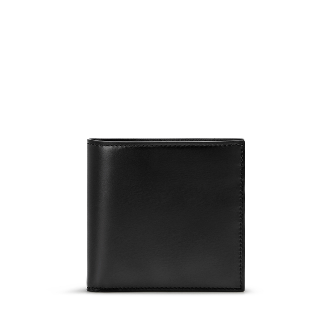 8 Card Wallet in Box Calf Leather