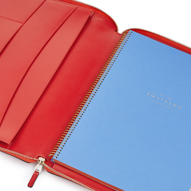 Panama A4 Zip Writing Folder