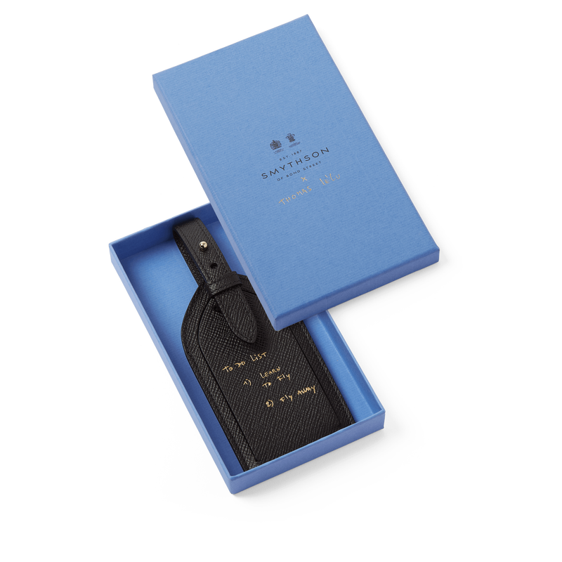 Smythson x Thomas Lélu Gepäckanhänger aus Panama