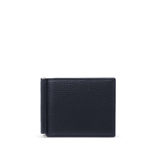 Smythson 6 Card Slot Money Clip Wallet in Ludlow