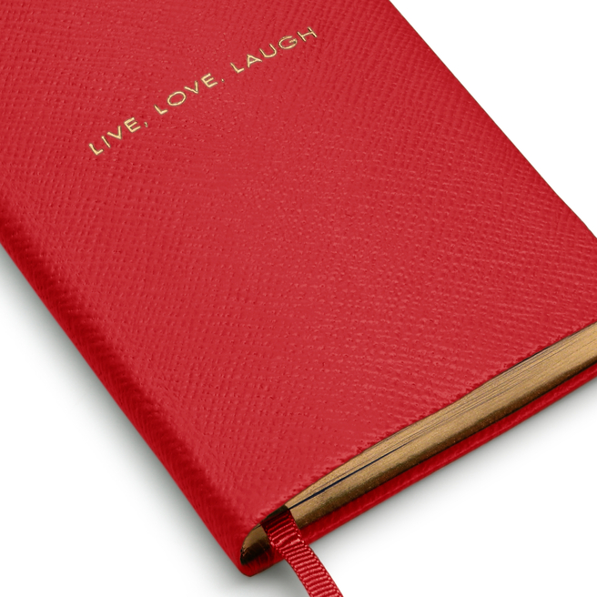 Quaderno Panama "Live, Love, Laugh"