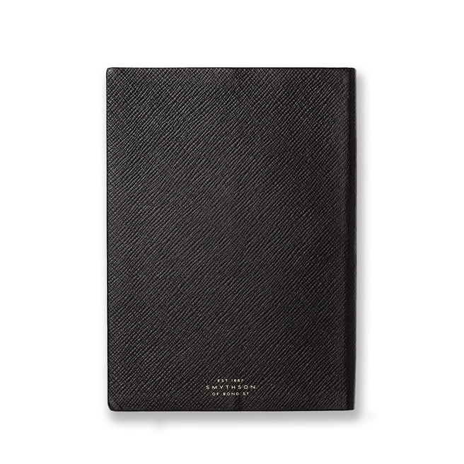 Pink Panama Leather Notebook by Smythson