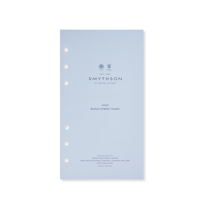 2025 Bond Weekly Agenda Refill
