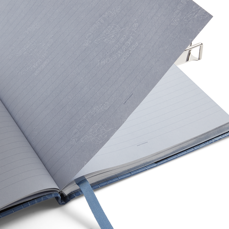 Portobello Notebook with Slide Closure in Mara