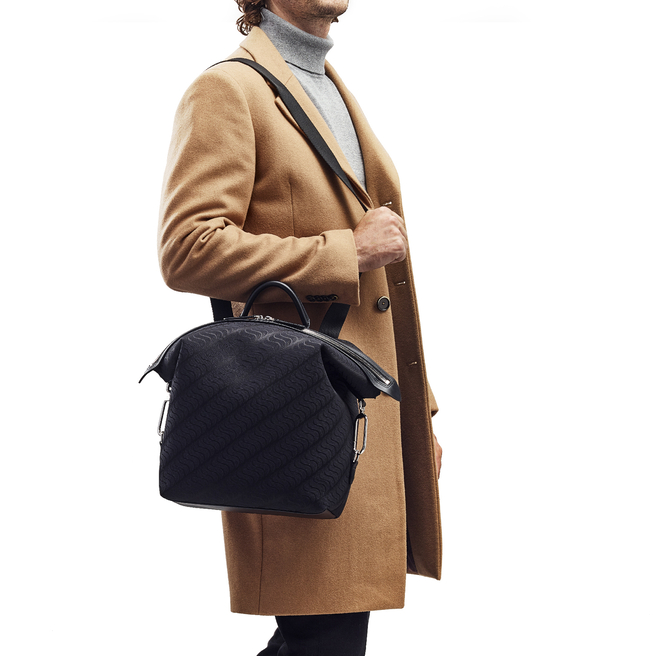 'S' Monogram Small Clip Down Rucksack