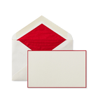 Cartes de correspondance à bordure