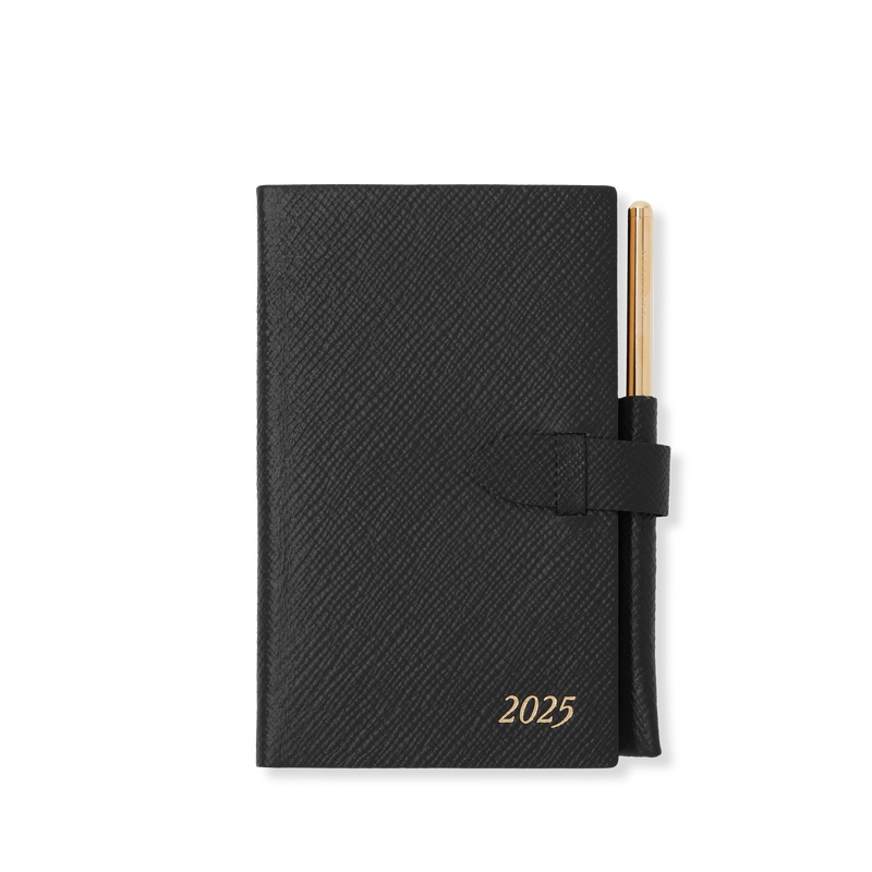 Agenda semainier Panama 2025 avec crayon