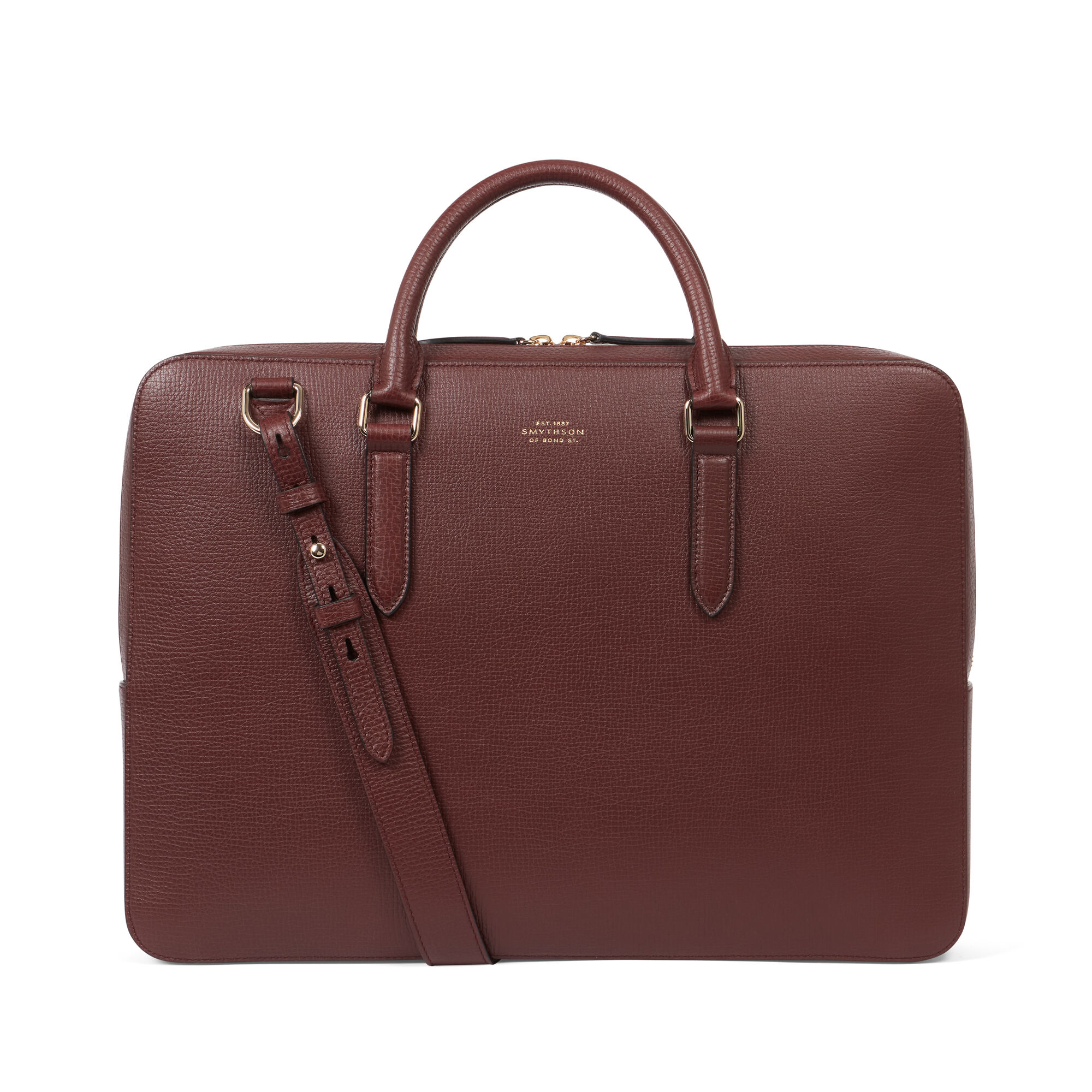Smythson burlington shop briefcase
