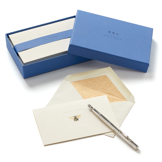 Bee Notelets White
