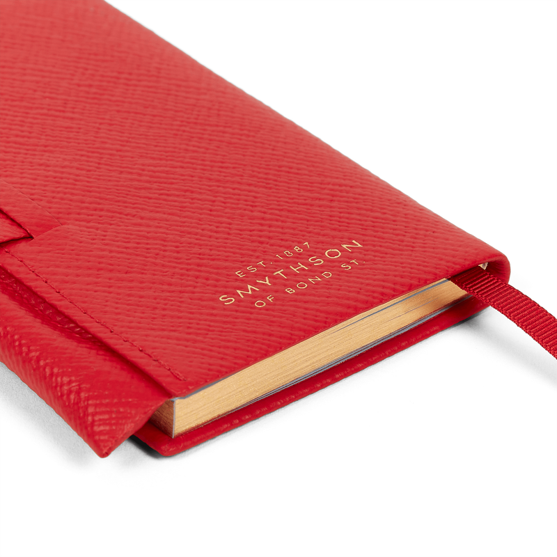 Smythson 2026 Wafer Weekly Diary with Pencil in Panama
