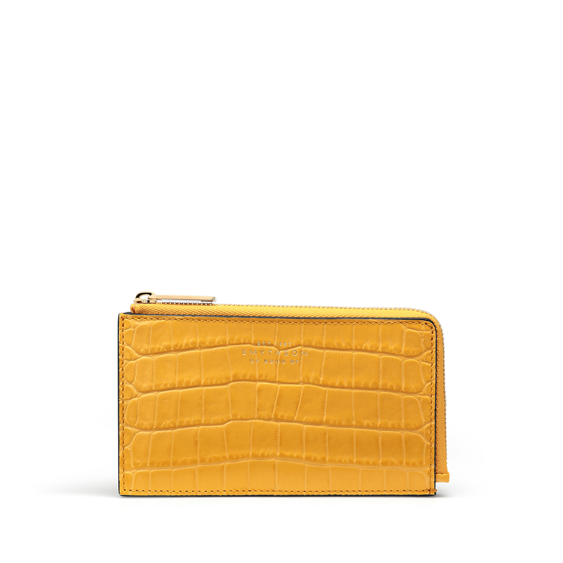 Smythson Mara 4cc Flat Coin Purse