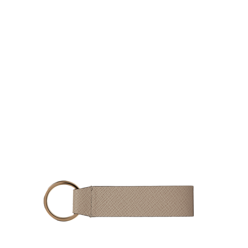 Keyring with Leather Strap in Panama