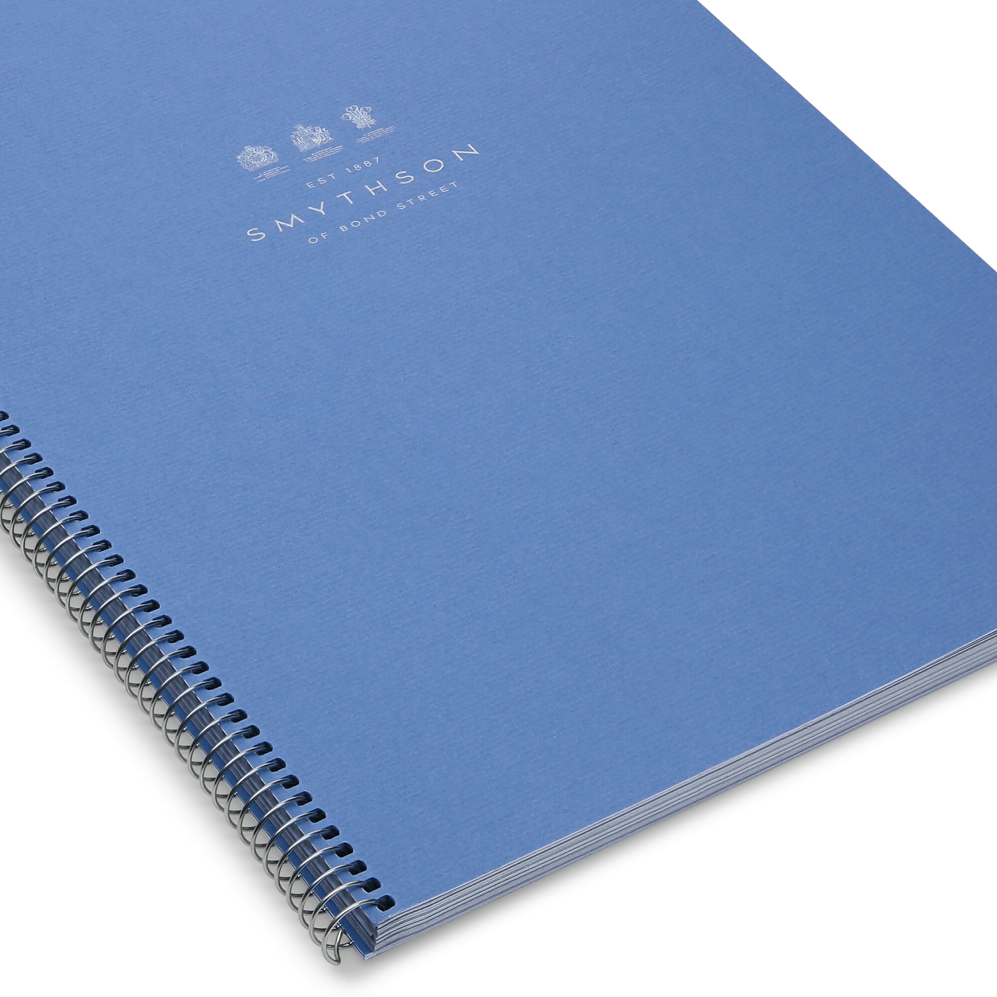 A5 リングノートパッド リフィル in silver | Smythson