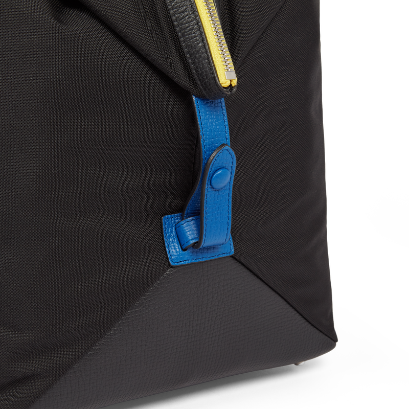 Colour Block Travel Bag in Norton Canvas