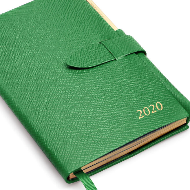 2020 Panama Agenda with Gilt Pencil
