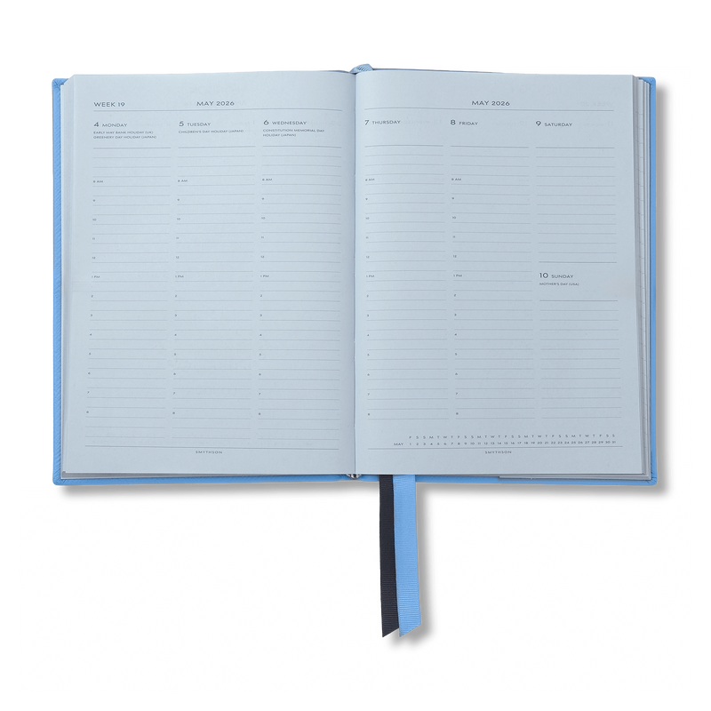 Smythson 2025-2026 Soho Academic Weekly Diary in Panama