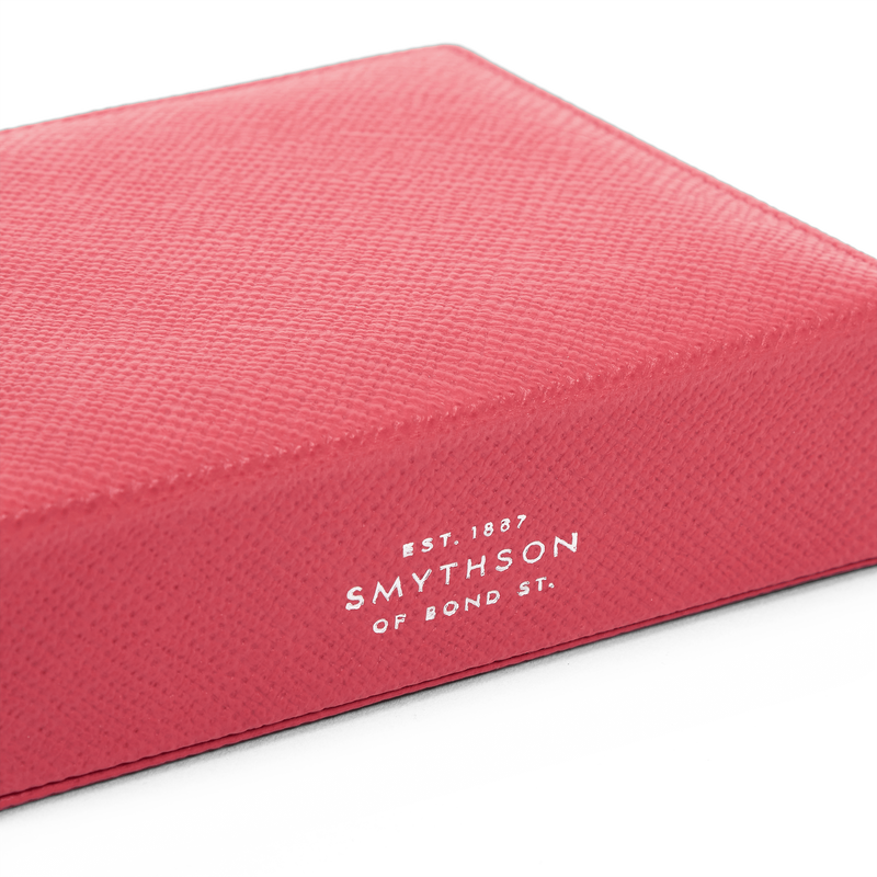 Smythson Small Square Trinket Box in Panama