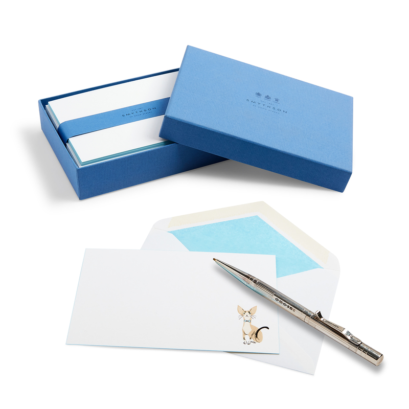 Devon Rex Cat Motif Correspondence Card Set