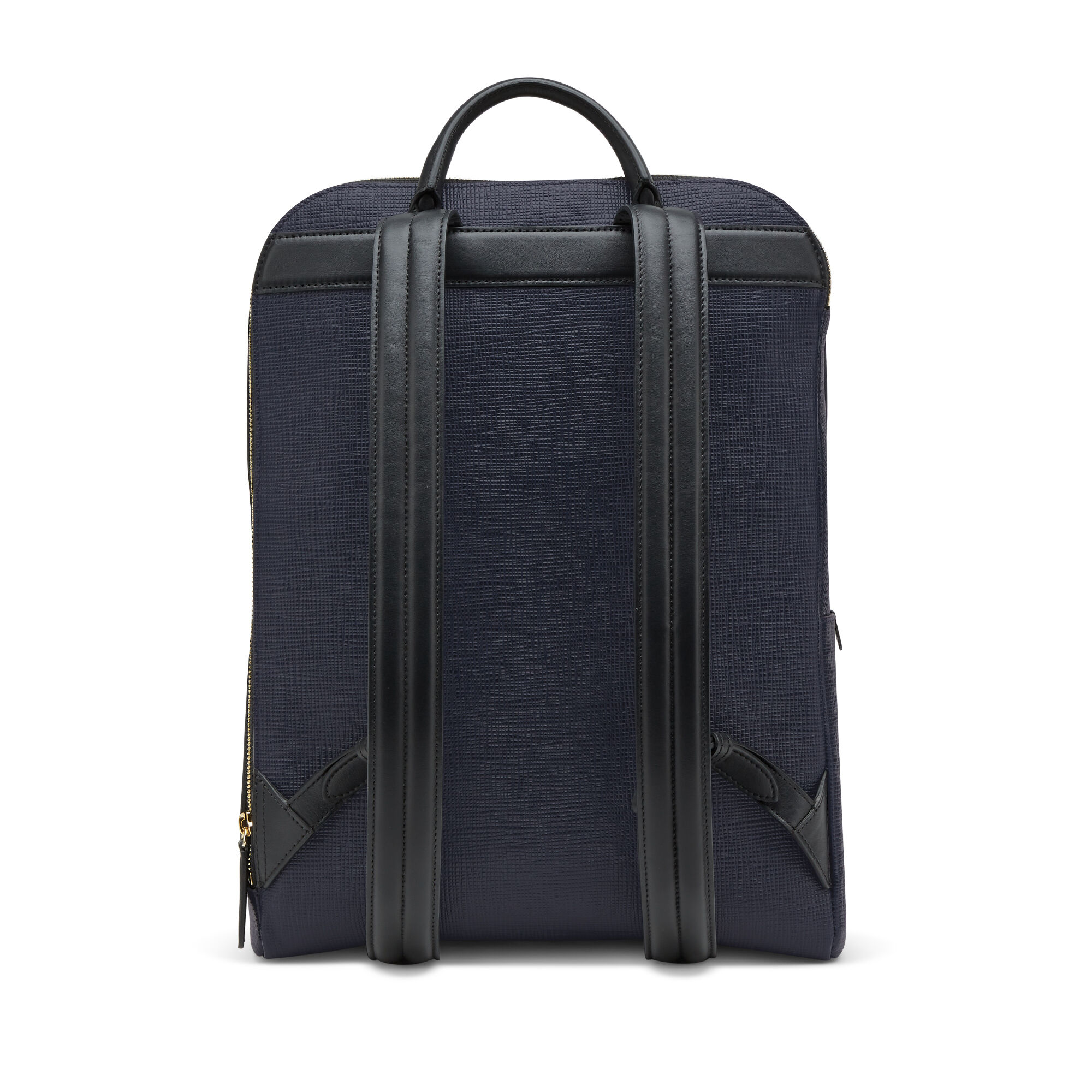 Zip Around Backpack in Panama in navy Smythson