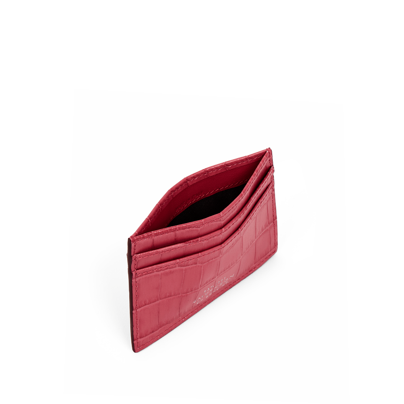 Smythson Flat Card Holder in Mara