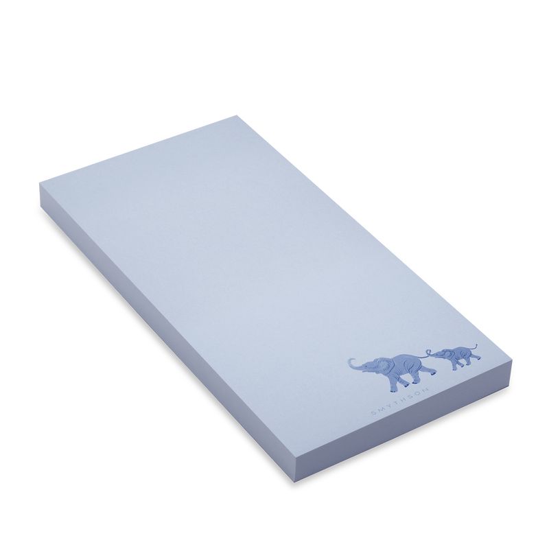 Elephant Motif Notepad