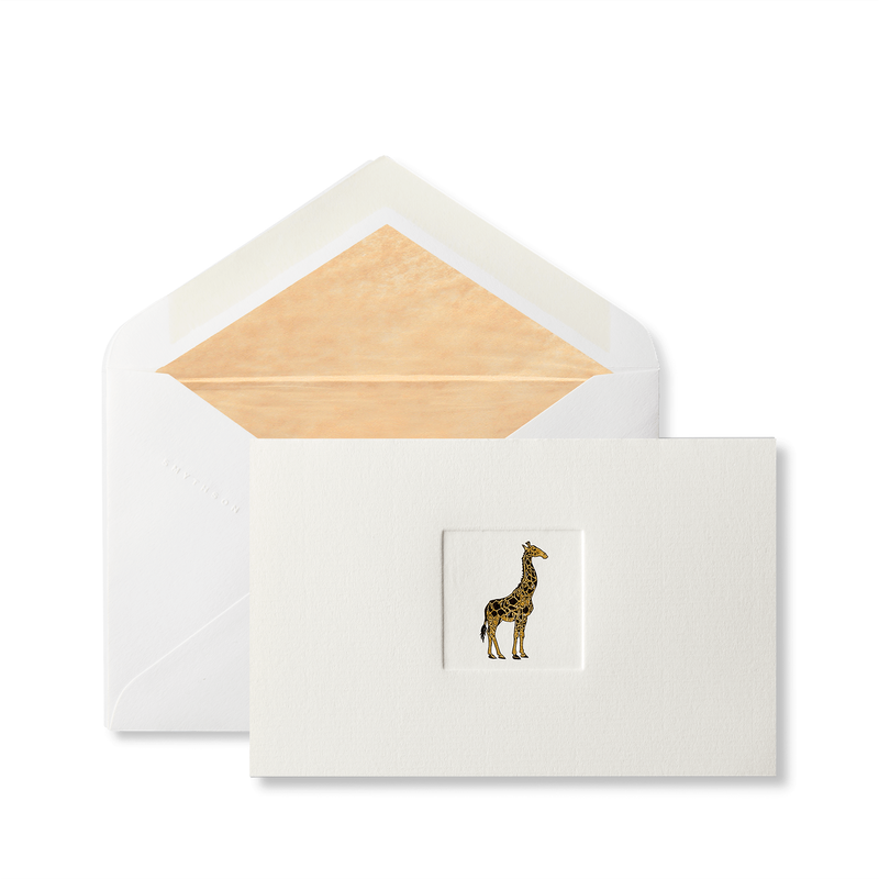 Giraffe Icon Notelets