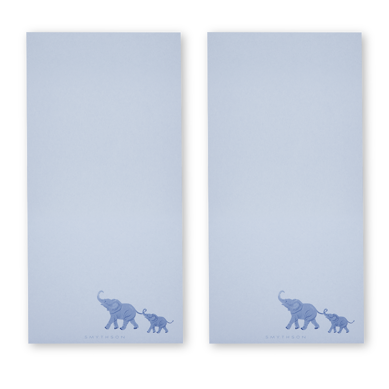 Elephant Motif Notepad
