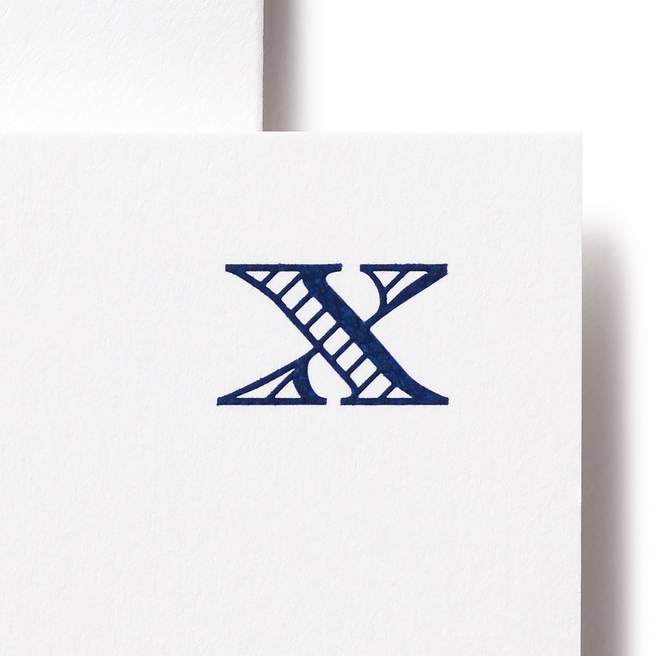 X Alphabet Correspondence Cards