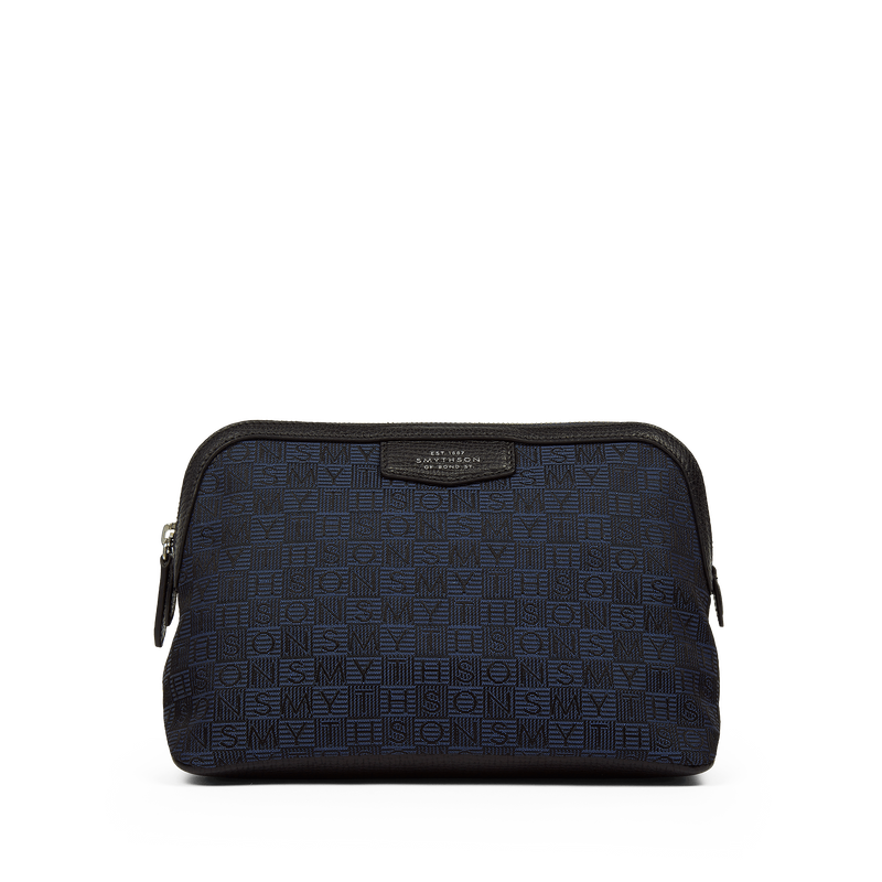 Travel Pouch in Stamp Canvas