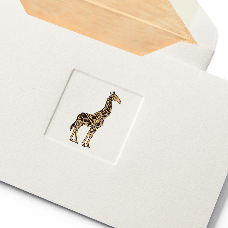 Giraffe Icon Notelets