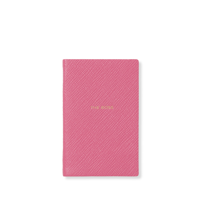 Buy Inspirations and Ideas Panama Notebook - Scarlet Red from Smythson