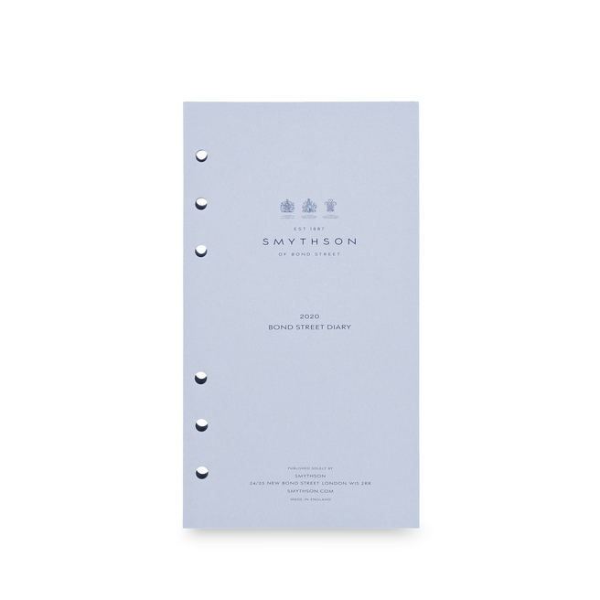 2020 Bond Organiser Refill, Week-to-View