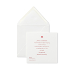 Square Wedding Invitation