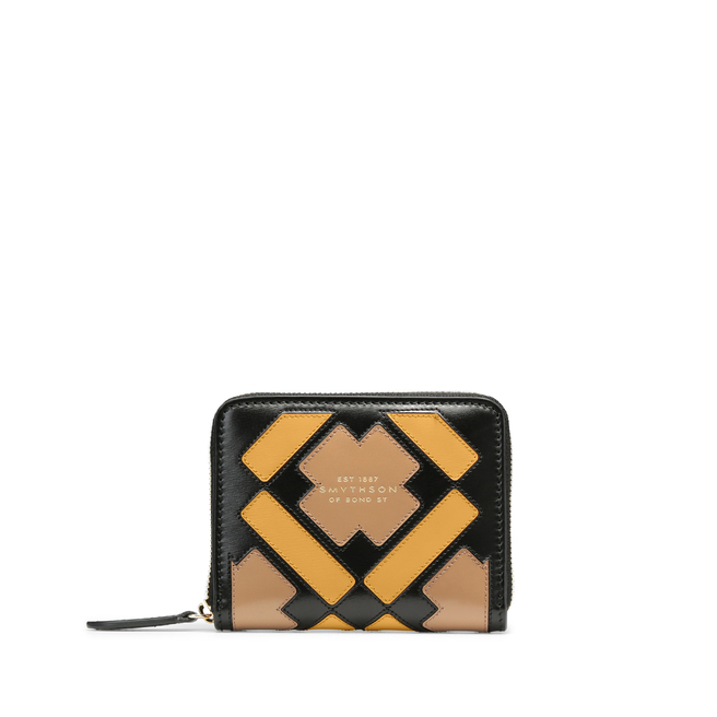 Intarsia Madison Small Zip Around Purse