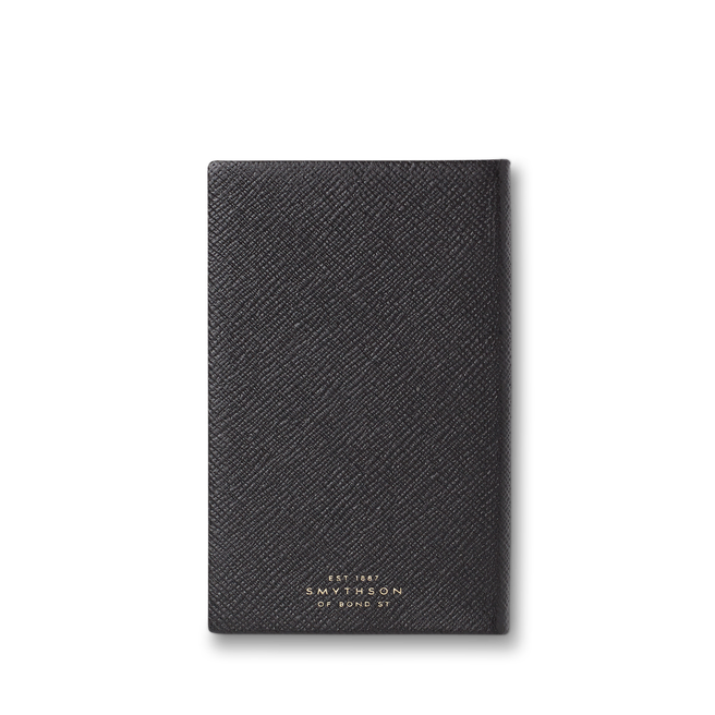 【冬バーゲン★】 Panama Smythson | black in Notebook ノート・メモ帳