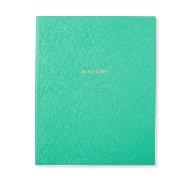 Smythson Evergreen Refillable Agenda in Ludlow