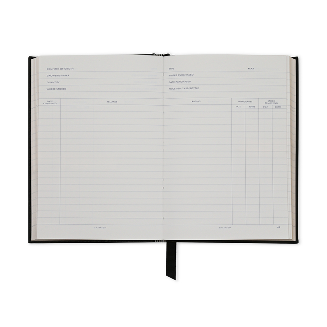 Hardbound Cellar Book