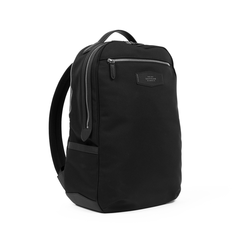 Smythson Rucksack aus Norton-Canvas