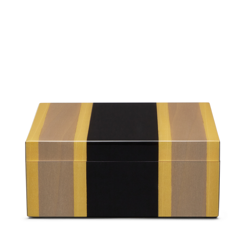Marquetry Square Trinket Box