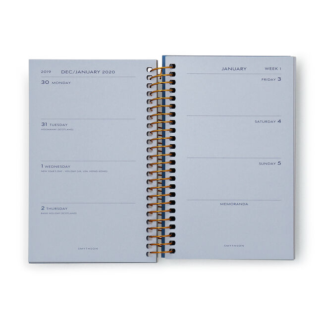 2020 Bijou Organiser Refill, Week to View