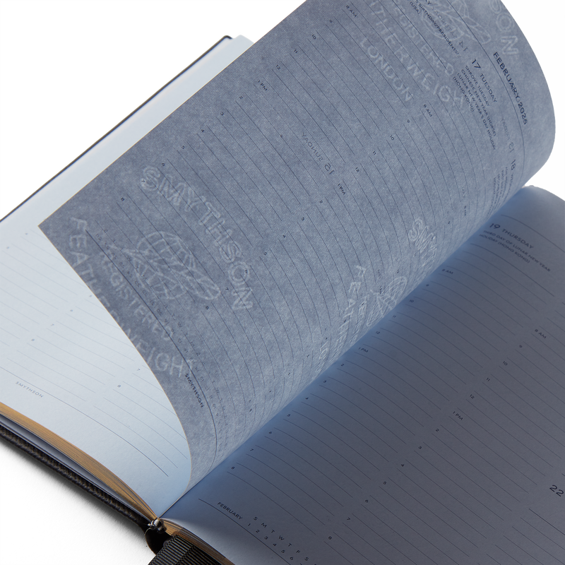 Smythson 2025-2026 Soho Academic Weekly Diary in Panama