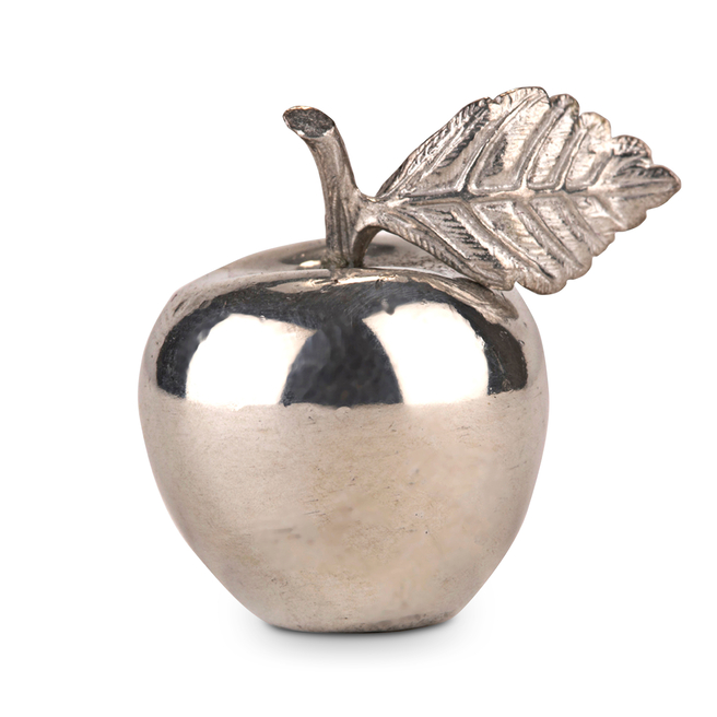 Apple Place Card Holders Silver