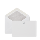 Cartes de correspondance motif fer à cheval