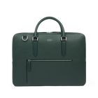 Slim Briefcase with Zip Front in Ludlow