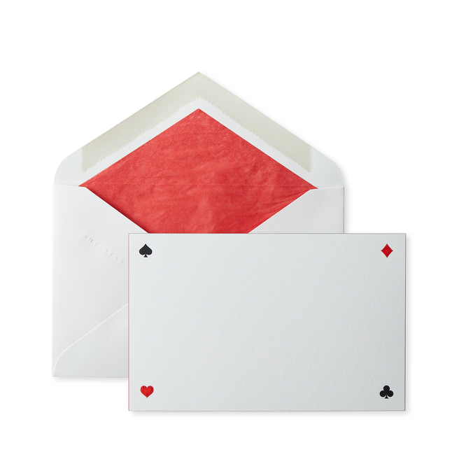 Deck of Cards Correspondence Card Set