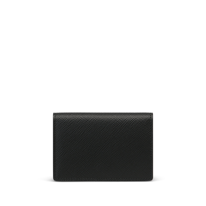 Shop Louis Vuitton TAIGA Calfskin Plain Leather Folding Wallet