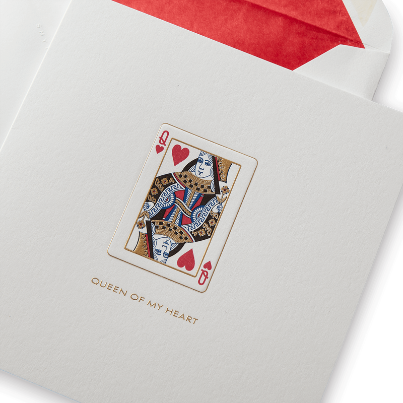 Queen of My Heart Card