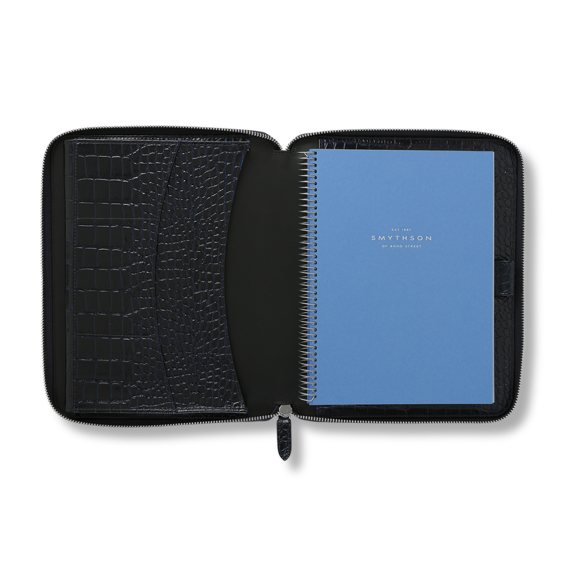 他の人はこちらも検索 SMYTHSON PanamaレザーA5ジップノートホルダー ファイル・バインダー・ケース
