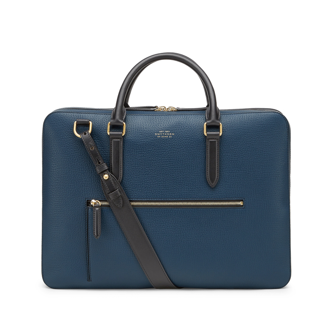 Ludlow Large Briefcase with Zip Front